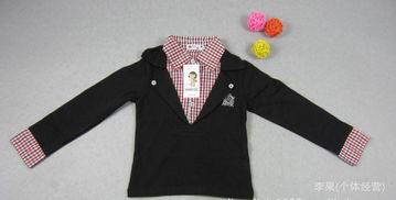 2012春款童裝 韓版外貿(mào)精品假兩件長袖T恤詳解